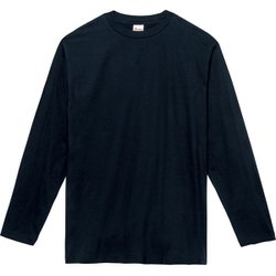 00102 CVL ネイビー L [5.6oz天竺ヘビーウェイトロングスリーブTシャツ]