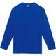00102 CVL ロイヤルブルー 150 [5.6oz天竺ヘビーウェイトロングスリーブTシャツ キッズ ジュニア]