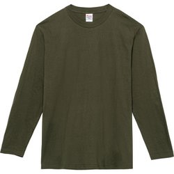 00102 CVL アーミーグリーン L [5.6oz天竺ヘビーウェイトロングスリーブTシャツ]