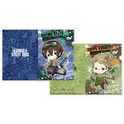 文豪ストレイドッグス クリアファイルセット 太宰・国木田 カラーペイント [キャラクターグッズ]