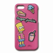 刺繍ケースシンプソンズ iphone 8/7/6s/6 Sugar junkie
