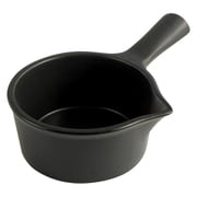 美濃焼 耐熱 ミルクパン 黒 50261