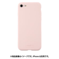 13844 [ソフトタッチシリコーンケース iPhone SE（第2世代）/8/7 4.7インチ用 Blush Pink]