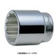 6405M-85 3/4”(19mm)SQ.12カクソケット [ソケットビット（電動用）]