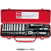 2277 1/4”(6.35mm)SQ.ソケットセット21ケクミ [ソケットビット（電動用）]