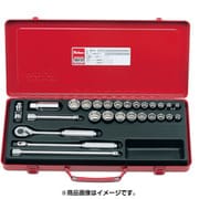 3206AM 3/8”(9.5mm)SQ.ソケットセット27ケクミ(ミリサイズ) [ソケットビット（電動用）]