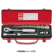 3252M-10 3/8”(9.5mm)SQ.ソケットセット15ケクミ [ソケットビット（電動用）]