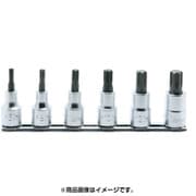 RS4027/6-L60 1/2”(12.7mm)SQ.CVビットソケットレールセット6ケクミ [ソケットビット（電動用）]