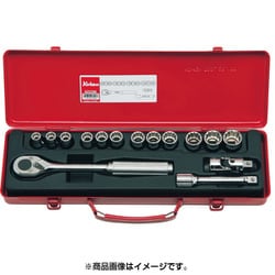 4223M 1/2”(12.7mm)SQ.12カクソケットセット15ケクミ [ソケットビット（電動用）]