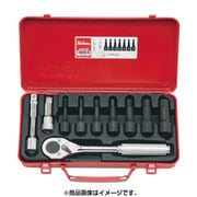 4227M 1/2”(12.7mm)SQ.ヘックスビットソケットソケットセット10ケクミ [ソケットビット（電動用）]