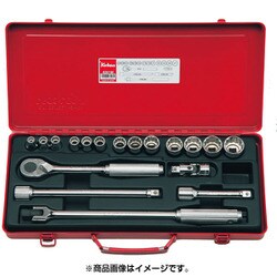 4261M 1/2”(12.7mm)SQ.12カクソケットセット18ケクミ [ソケットビット（電動用）]