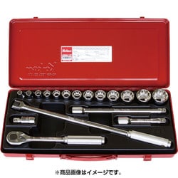 4289M 1/2”(12.7mm)SQ.12カクソケットセット18ケクミ [ソケットビット（電動用）]