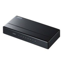 ギガビット対応 スイッチングハブ 8ポート・マグネット付き LAN-GIGAP801BK