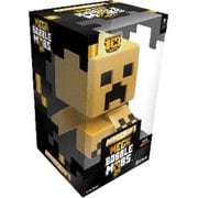 マインクラフト10周年記念 首ふりクリーパー ゴールド [キャラクターグッズ]