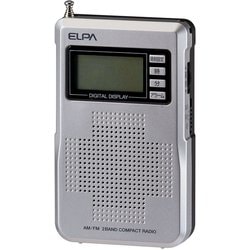 AM/FM液晶コンパクトラジオ ER-C68FL
