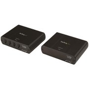 4ポートUSB 2.0エクステンダー延長器 LAN(GbE)経由またはCat5e/6ケーブルによる延長に対応 最大100mまで延長 USB2G4LEXT2