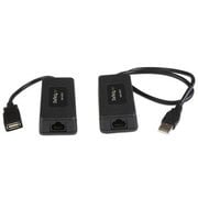 Cat5e/Cat6使用1ポートUSBエクステンダー延長器 カテゴリ5e/6タイプUSB Ranger 最大40mまで延長 USB110EXT2