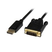 DisplayPort - DVIアクティブ変換ケーブルアダプタ 1.8m ディスプレイポート/DP(オス) - DVI - D(オス) 1920x1200 DP2DVIMM6BS