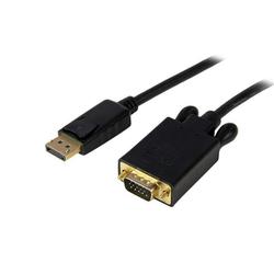 DisplayPort - VGA変換ケーブル 1.8m DP（オス） - VGA（オス） 1920x1200 DP2VGAMM6B
