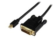 Mini DisplayPort - DVI 変換アクティブアダプタケーブル 1.8m Mini DP(オス) - DVI - D(オス) 1920x1200 MDP2DVIMM6BS
