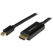 MDP2HDMM1MB [Mini DisplayPort - HDMI変換アダプタケーブル 1m 4K対応 mini DP（オス） - HDMI（オス）]