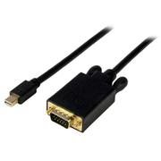 Mini DisplayPort - VGA変換アダプタ 1.8m Mini DP(オス) - VGA (オス) 1920x1200 MDP2VGAMM6B