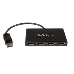 4ポートMSTハブ DisplayPort - 4x DisplayPort マルチモニタースプリッタ 4K対応 Windowsのみ対応 MSTDP124DP