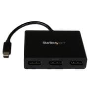 3ポートMSTハブ Mini DisplayPort - 3x DsiplayPort マルチモニタースプリッタ 4K対応 Windowsのみ対応 MSTMDP123DP