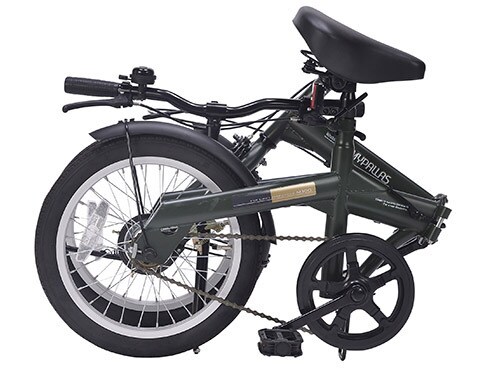 ヨドバシ.com - マイパラス 折りたたみ自転車 16インチ グリーン