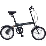折りたたみ自転車 16インチ グリーン M-100 GR