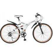 折畳自転車 ATB 26インチ 6段ギア Wサスペンション M-670W