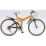 折畳自転車 ATB 26インチ 6段ギア Wサスペンション M-670OR