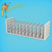 18-32135 レジン製 ターンバックル Type Albatros 50 items [1/32スケール レジン製アクセサリー]