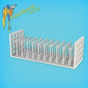 18-32137 レジン製 ターンバックル Type Anchor Points 50 items [1/32スケール レジン製アクセサリー]