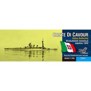 CS70497 伊・弩級戦艦コンテ・ディ・カブール・Eパーツ付・1937 [1/700スケール レジンキット 2019年8月再生産]