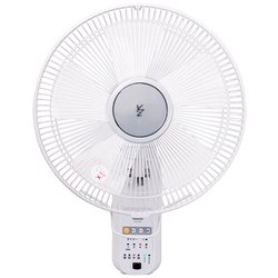 山善　壁掛け扇風機　ワイヤレスリモコン　YAMAZE　YWX-K308 YAMAZEN 30cm 壁掛け扇風機 リモコン式 風量4段階 入・切