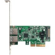 ASMedia社製 ASM3142チップ搭載 USB3.1 TypeA LP対応 インターフェースボード USB3.1A-P2-PCIE3