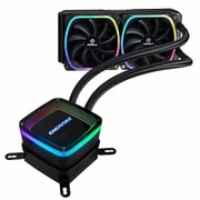 アドレッサブル型RGB LED搭載 水冷CPUクーラー 240mmモデル ELC-AQF240-SQA