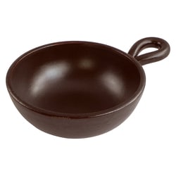 萬古焼 耐熱 手付 耐熱 ボウル 茶 11262