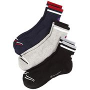 Champion 靴下クォーター3P アソート C1-0785T