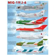 ILD48005 MiG-19/J-6用デカール [プラモデル用品]