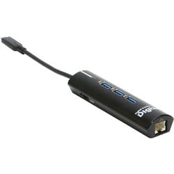 USB3.1 TypeCドッキングステーションミニ LAN/ブラック PUD-PDC3LBKA