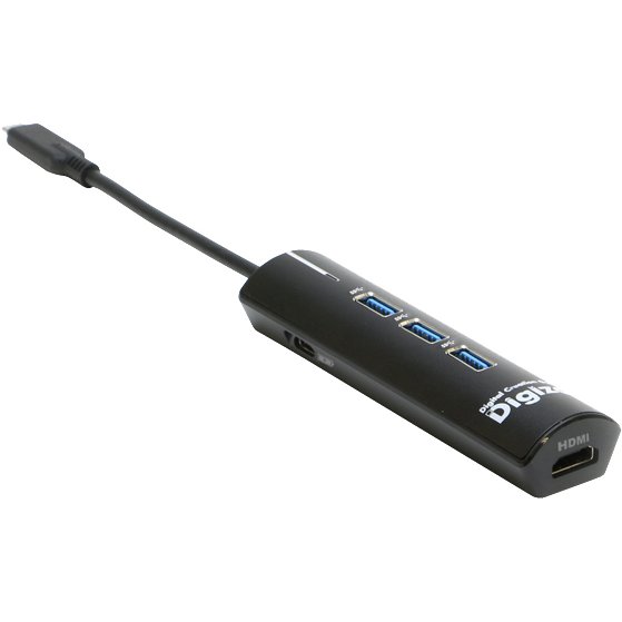 PUD-PDC3HBKA [USB3.1 TypeCドッキングステーションミニ HDMI/ブラック]