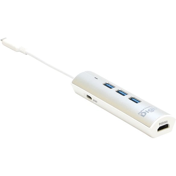 PUD-PDC3HSVA [USB3.1 TypeCドッキングステーションミニ HDMI/シルバー]