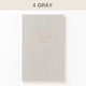 STUDY PLANNER DAYLY ノートタイプ GRAY GSS-04