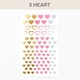 PLANNER SEAL HEART GSD-03