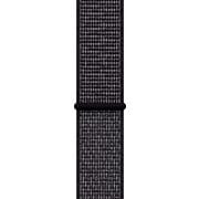 Apple Watch 44mmケース用ブラックNikeスポーツループ [MV7L2FE/A]
