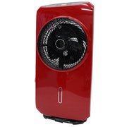 ミストファンサーキュレーター 首振り リモコン付 レッド HT-2019RD