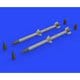 EDU632133 AIM-120C AMRAAM 空対空ミサイル 2個入り [1/32 プラモデル]