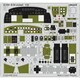 EDU32944 B-24 コックピットエッチングパーツ ホビーボス用 [1/32 エッチングパーツ]